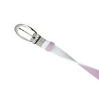 GP women's 25mm double-sided buckle belt (white/pink)