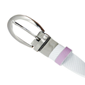 GP women's 25mm double-sided buckle belt (white/light purple)