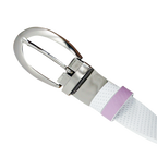 GP women's 25mm double-sided buckle belt (white/light purple)