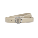 GoPlayer レディース プレーングレイン トップグレインレザーベルト (アプリコット)