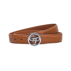 GoPlayer Women's Top Grain Leather Belt (Taupe)