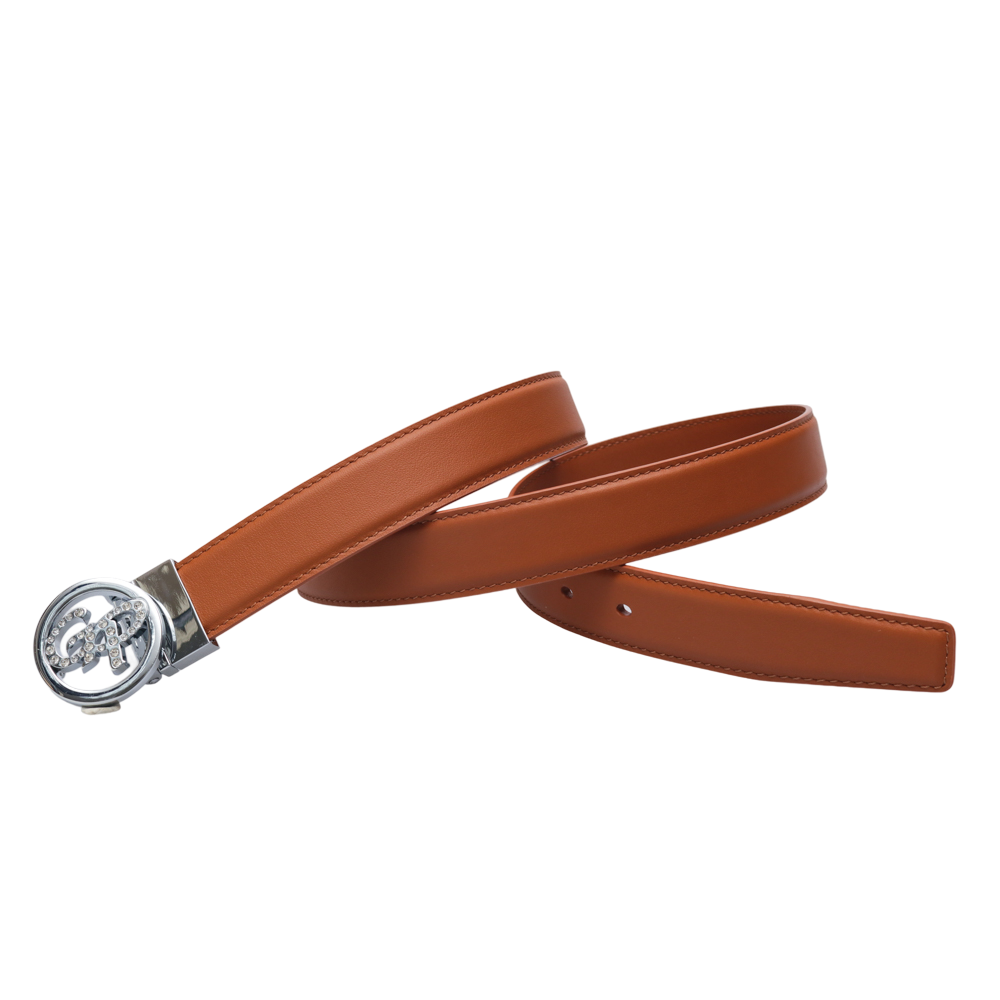 GoPlayer Women's Top Grain Leather Belt (Taupe)