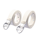 GoPlayer レディース リバーシブルベルト (白桃/白青) 