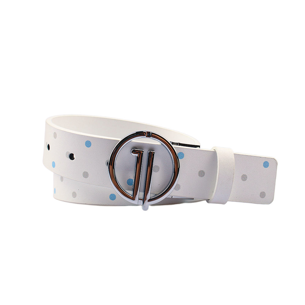 GoPlayer Women's Reversible Belt (White Peach/White Blue) 