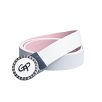 GoPlayer 女性用リバーシブルベルト (28mm ホワイトパウダー)