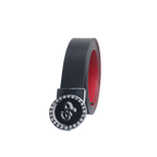 GoPlayer Women's Head Reversible Belt (Black and Red)