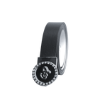 GoPlayer レディース ヘッド リバーシブル ベルト (ブラックとホワイト)