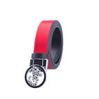 GoPlayer Women's Turnable Double-Sided Belt (Black and Red)