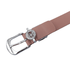 GoPlayer女馬蹄扣高爾夫皮帶(暗粉)