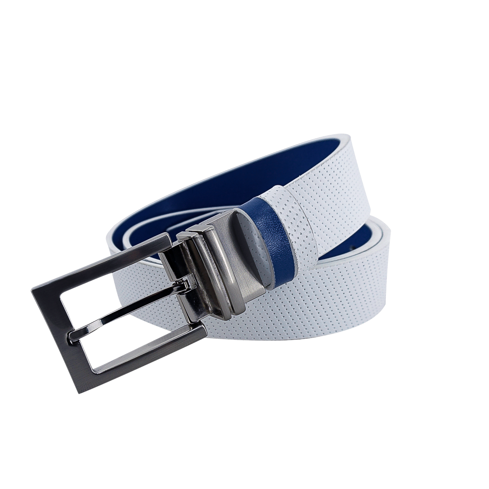 GP35mm reversible buckle belt (white/dark blue)