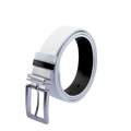 GP35mm double-sided buckle belt (white/black)