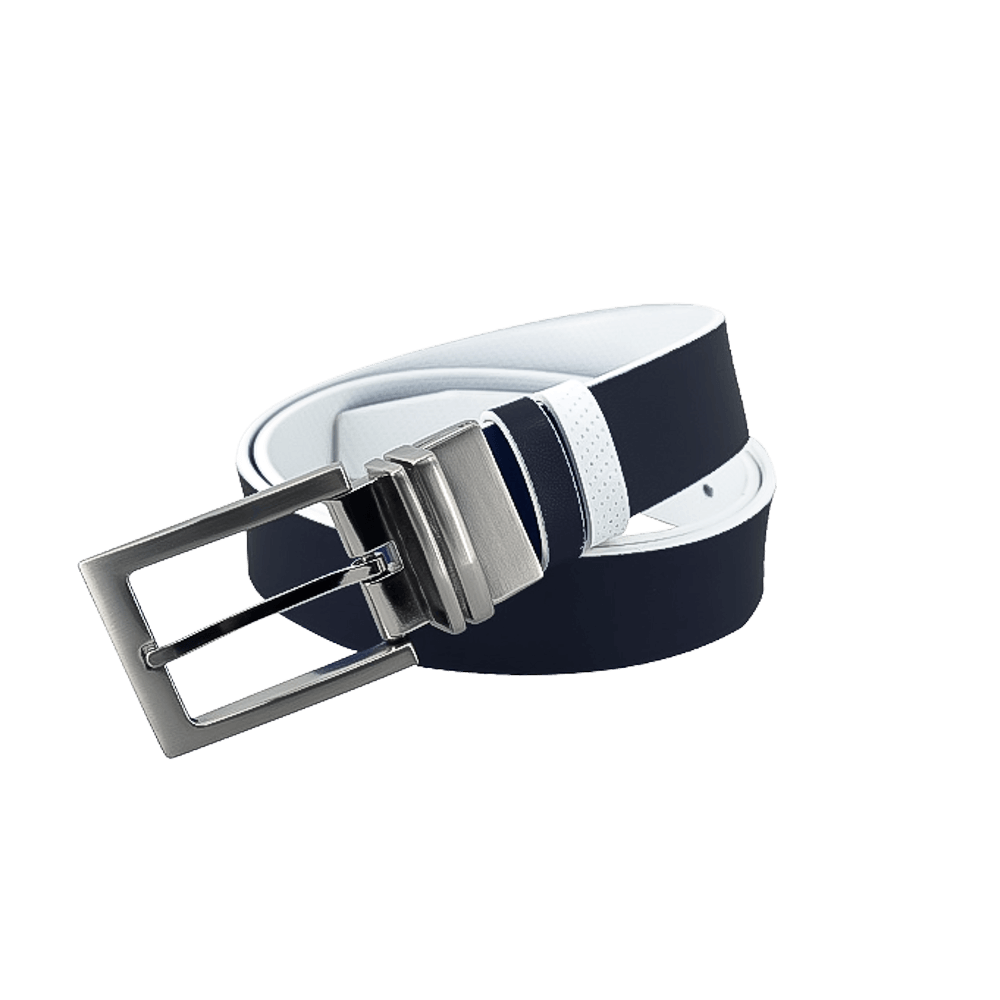 GP35mm double-sided buckle belt (white/black)