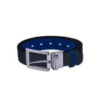 GP35mm雙面扣皮帶(黑/寶藍)