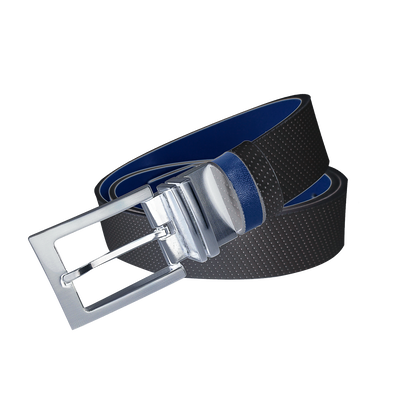 GP35mm double-sided buckle belt (black/dark blue)