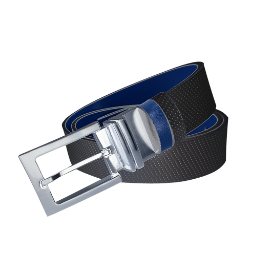 GP35mm double-sided buckle belt (black/dark blue)