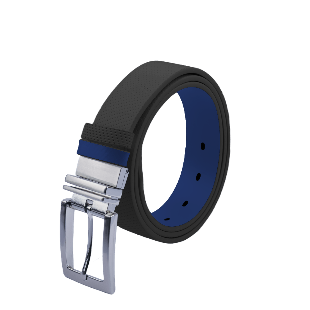 GoPlayer 35mm double-sided buckle belt (black/navy blue)