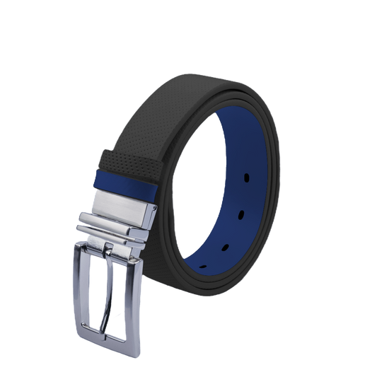 GoPlayer 35mm double-sided buckle belt (black/navy blue)