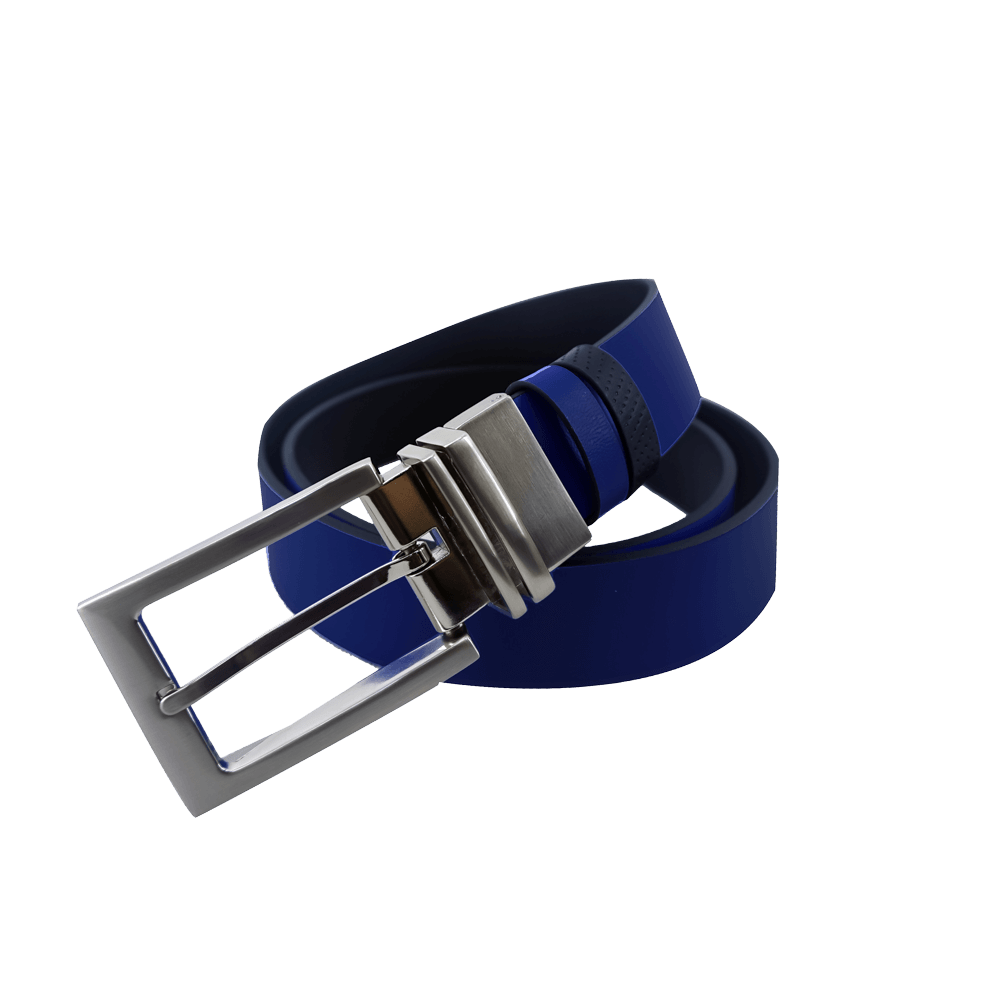 GoPlayer 35mm double-sided buckle belt (black/navy blue)
