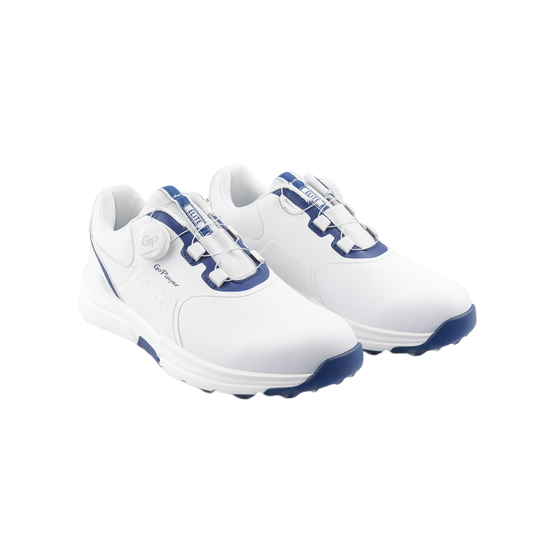 GoPlayer EliteLinks Golf Professional Men's Shoes (White)