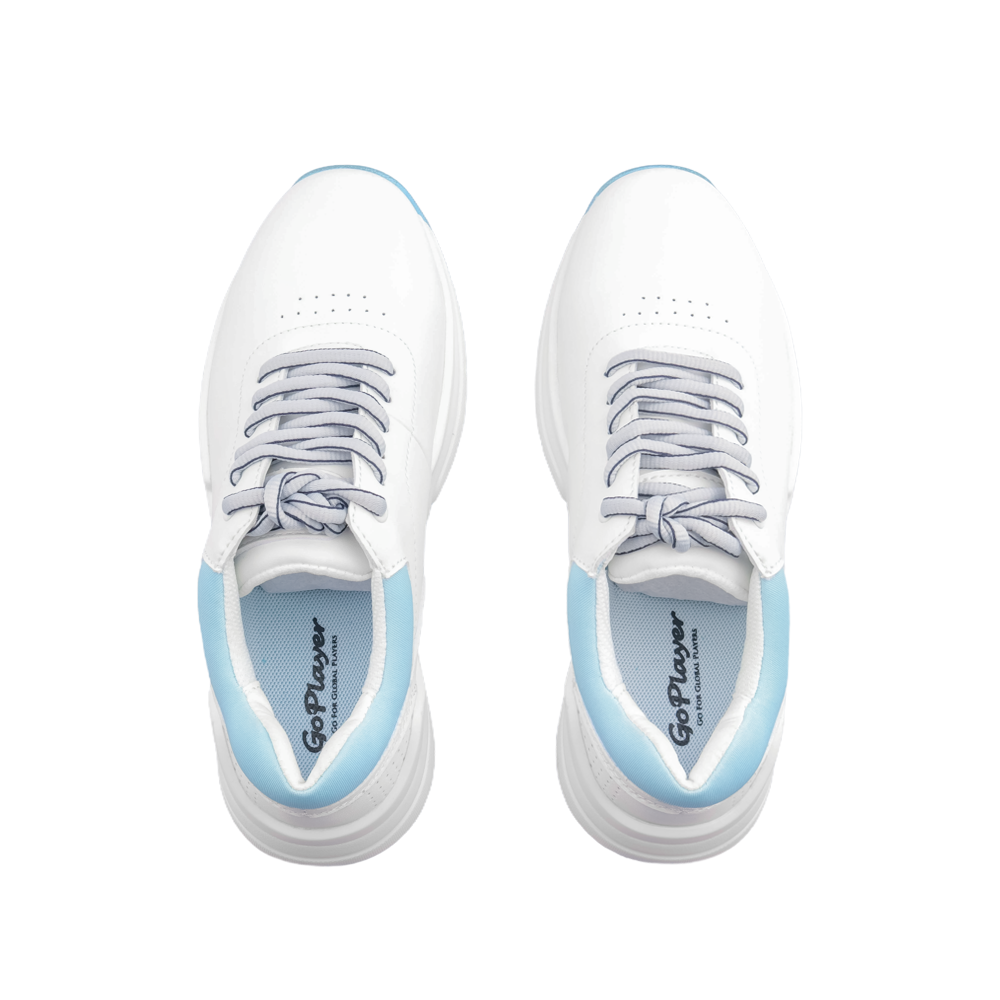 GoPlayer EliteLinks Golf Classic Men's Shoes (White)