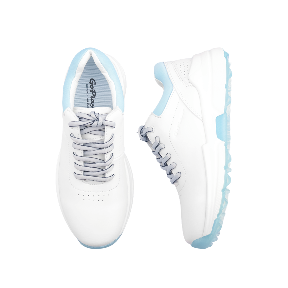 GoPlayer EliteLinks Golf Classic Men's Shoes (White)