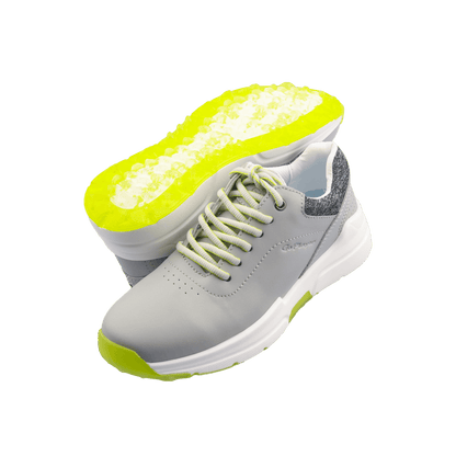 GoPlayer EliteLinks Golf Classic Men's Shoes (Gray)