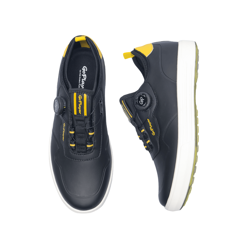 GoPlayer EliteLinks Golf Casual Men's Shoes (Black)