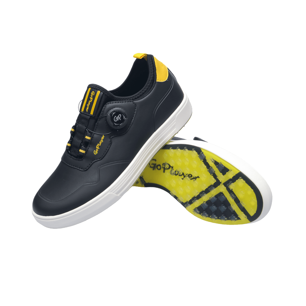 GoPlayer EliteLinks Golf Casual Men's Shoes (Black)