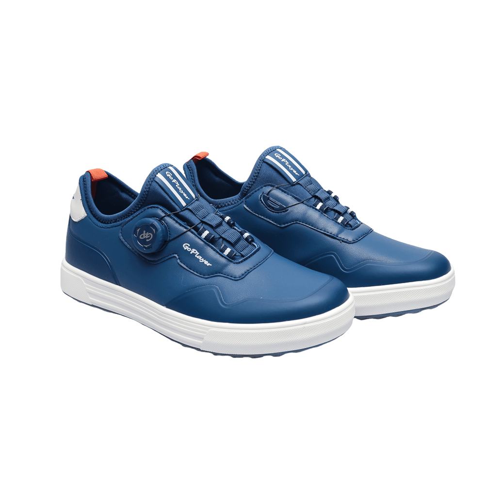 GoPlayer EliteLinks Golf Casual Men's Shoes (Navy Blue)