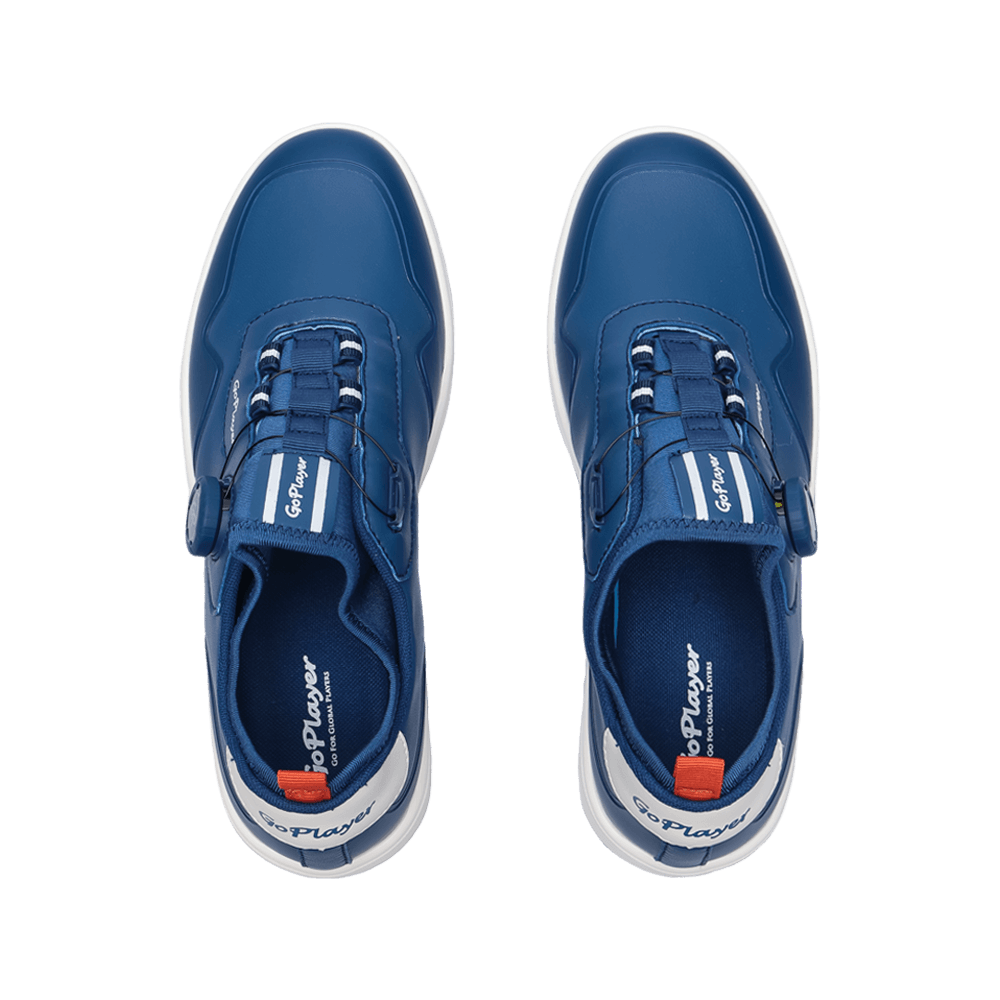 GoPlayer EliteLinks Golf Casual Men's Shoes (Navy Blue)