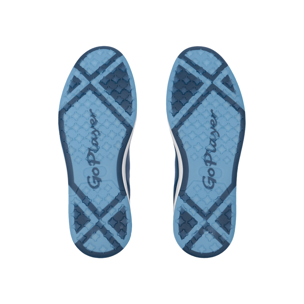 GoPlayer EliteLinks Golf Casual Men's Shoes (Navy Blue)