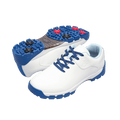 GoPlayer StartDrive Golf Sports Shoes for Men (White and Blue)