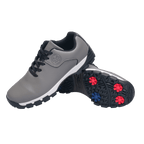 GoPlayer StartDrive ゴルフ スポーツシューズ メンズ (グレー)