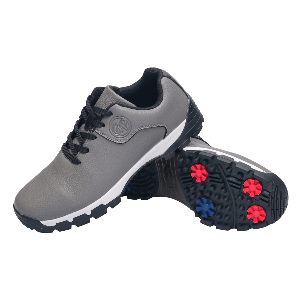 GoPlayer StartDrive ゴルフ スポーツシューズ メンズ (グレー)