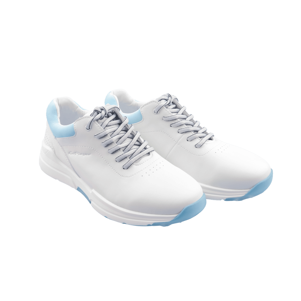 GoPlayer EliteLinks Golf Classic Women's Shoes (White)