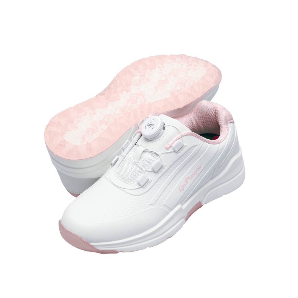 GoPlayer EliteLinks Golf Classic Women's Shoes (White)