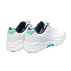 GoPlayer EliteLinks 高爾夫旋鈕女鞋(白綠)