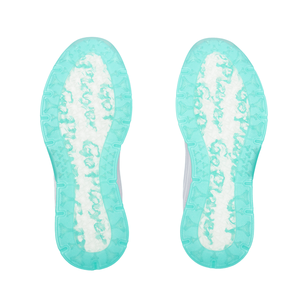 GoPlayer EliteLinks 高爾夫旋鈕女鞋(白綠)