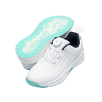 GoPlayer EliteLinks 高爾夫旋鈕女鞋(白綠)