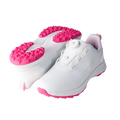 GoPlayer EliteLinks Golf Instant Link Women's Shoes (White &amp; Pink)