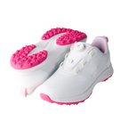 GoPlayer EliteLinks Golf Instant Link Women's Shoes (White &amp; Pink)