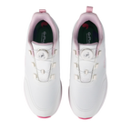 GoPlayer EliteLinks Golf Instant Link Women's Shoes (White &amp; Pink)