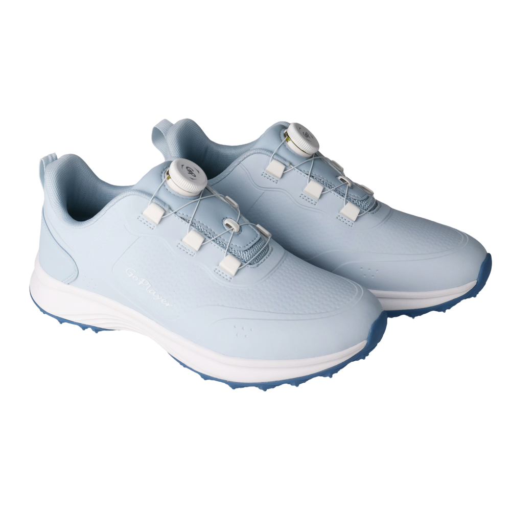 GoPlayer EliteLinks Women's Golf Shoes (Light Blue)