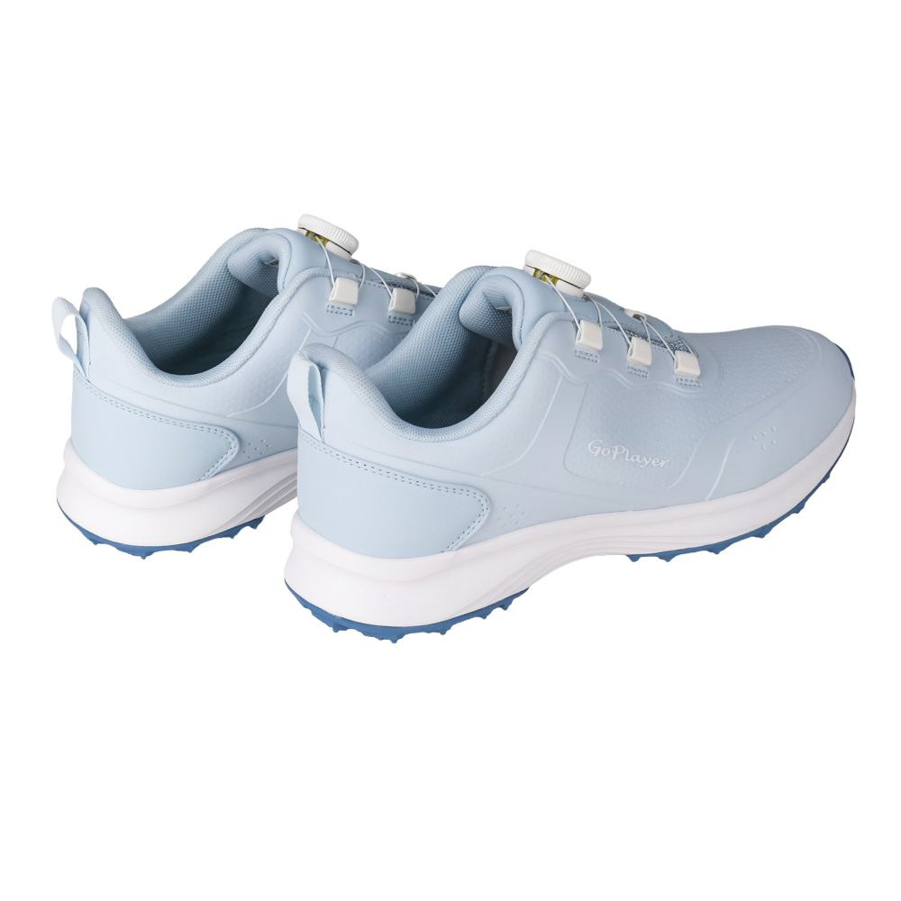 GoPlayer EliteLinks Women's Golf Shoes (Light Blue)