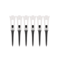GoPlayer Hollow Zero-Friction Golf Tees (6-Pack)