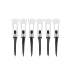 GoPlayer Hollow Zero-Friction Golf Tees (6-Pack)
