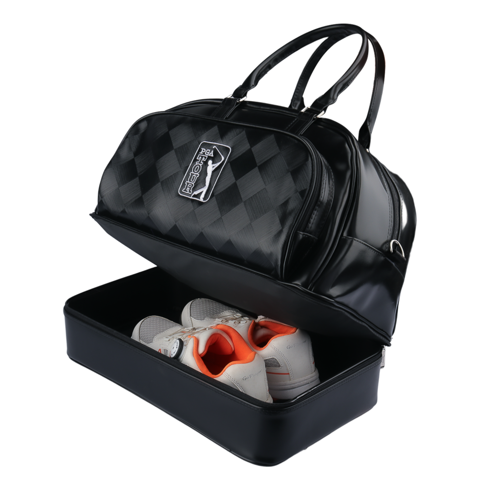 PGA Double Clothes Bag (All Black)