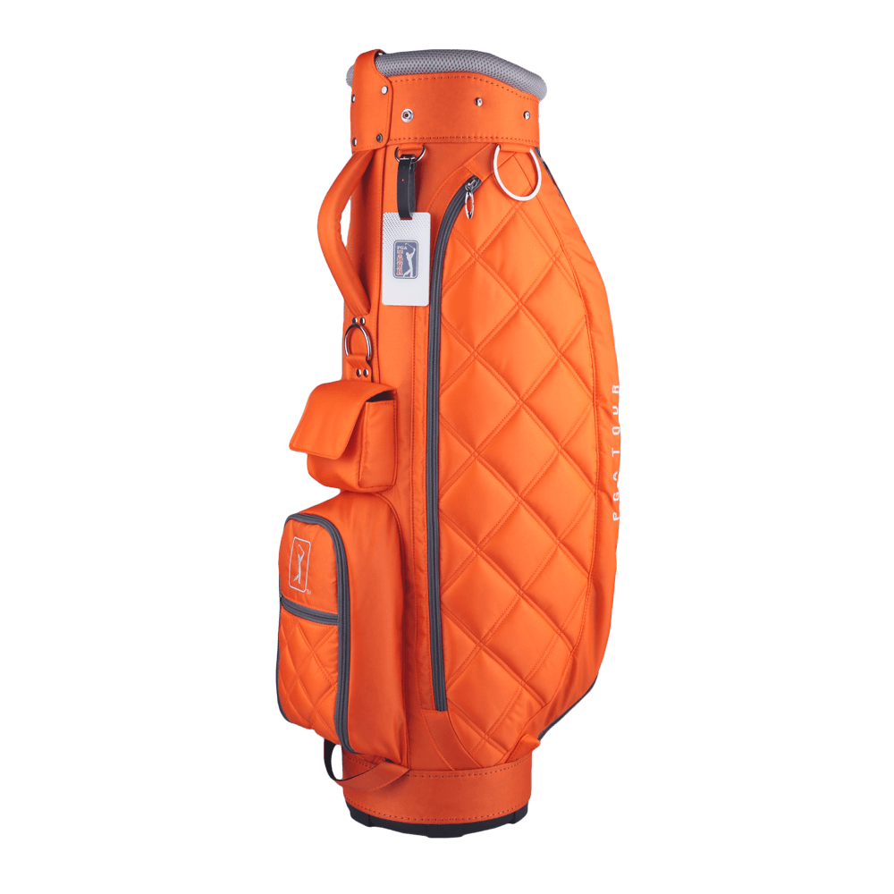 PGA Fashion Fabric Lightweight Rod Bag (Orange)