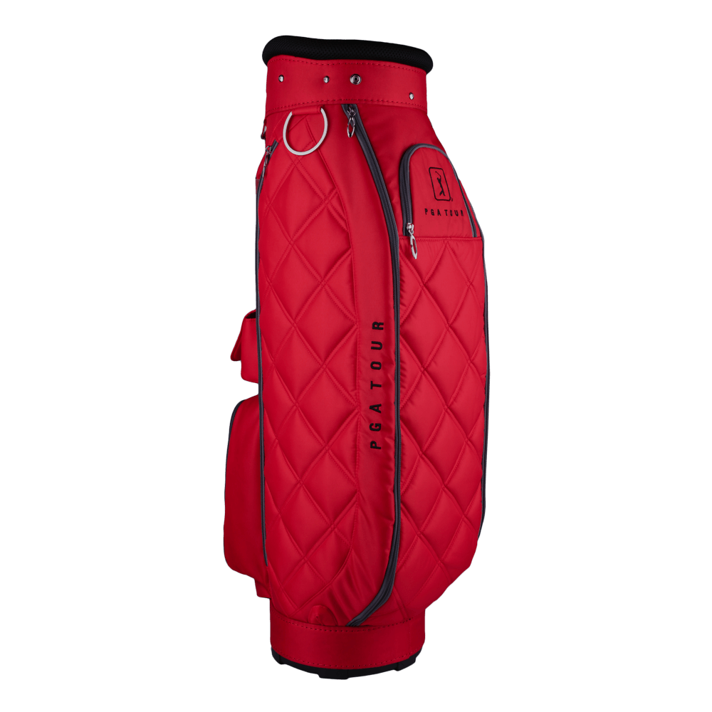 PGA Fashion Fabric Lightweight Rod Bag (Red)