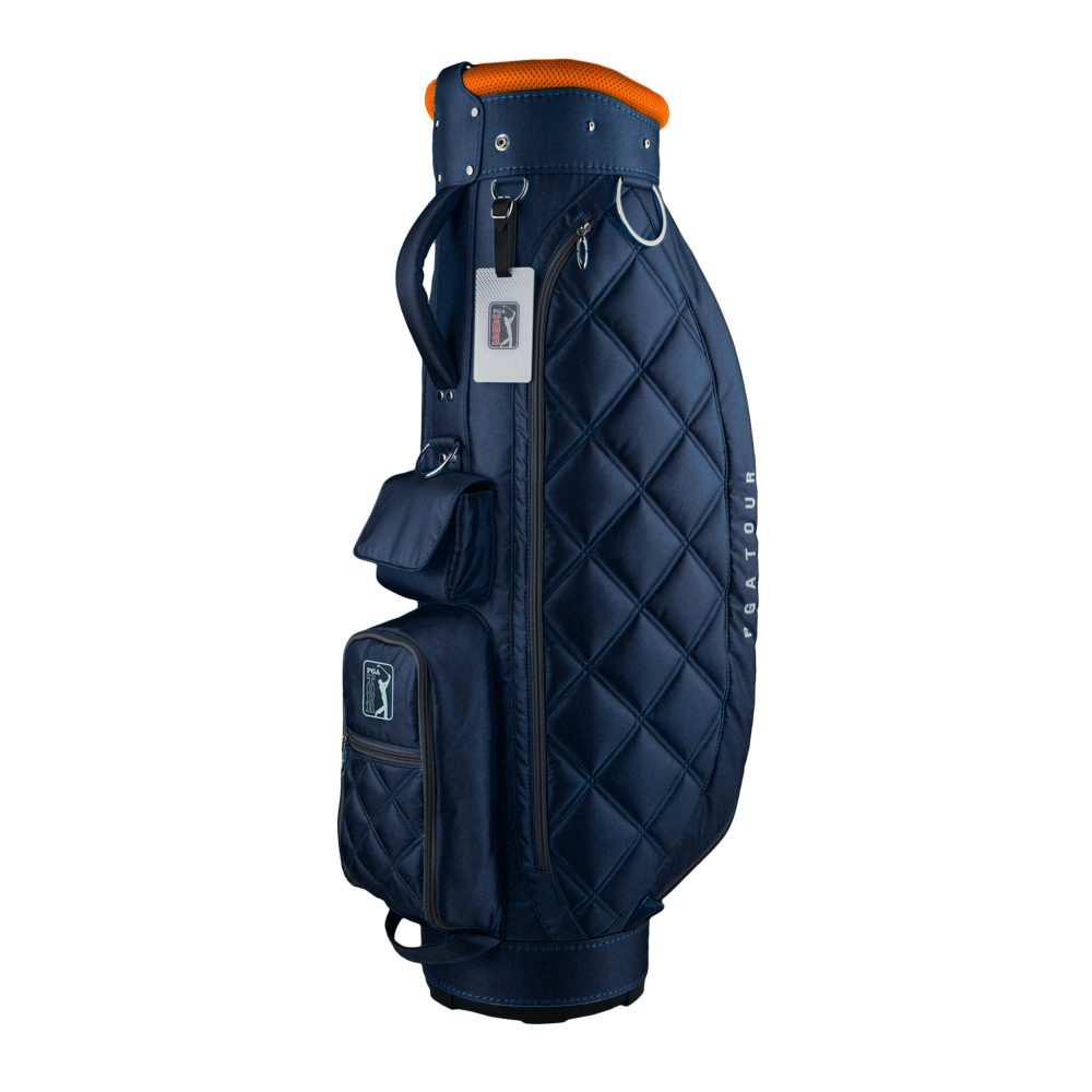 PGA Fashion Fabric Lightweight Rod Bag (Navy Blue)